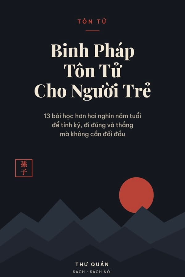 Bìa sách Binh Pháp Tôn Tử Cho Người Trẻ