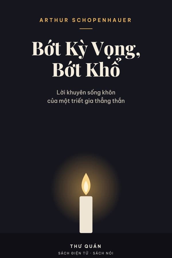 Bìa sách Bớt Kỳ Vọng, Bớt Khổ
