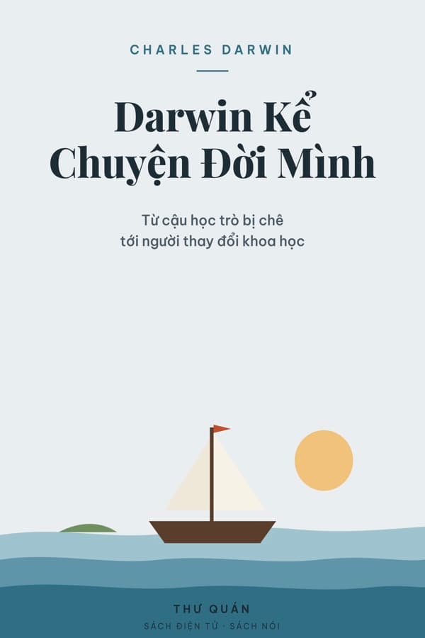 Bìa sách Darwin Kể Chuyện Đời Mình