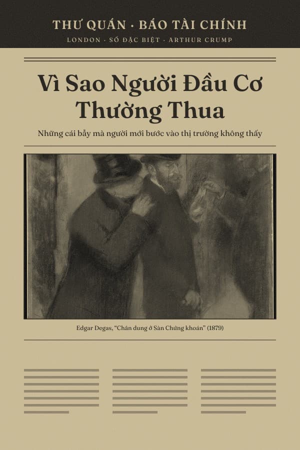 Bìa sách Vì Sao Người Đầu Cơ Thường Thua